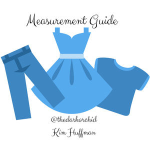 MEASUREMENTS ARE IMPORTANT TO US!